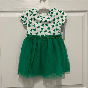 COPY - Cat & Jack Girls Shamrock Short Sleeve Tutu Dress Saint Patrick’s Day